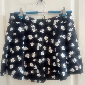 Stylezone Women’s Skorts Pleated Skort Shorts with Pocket Daisy Size - Med